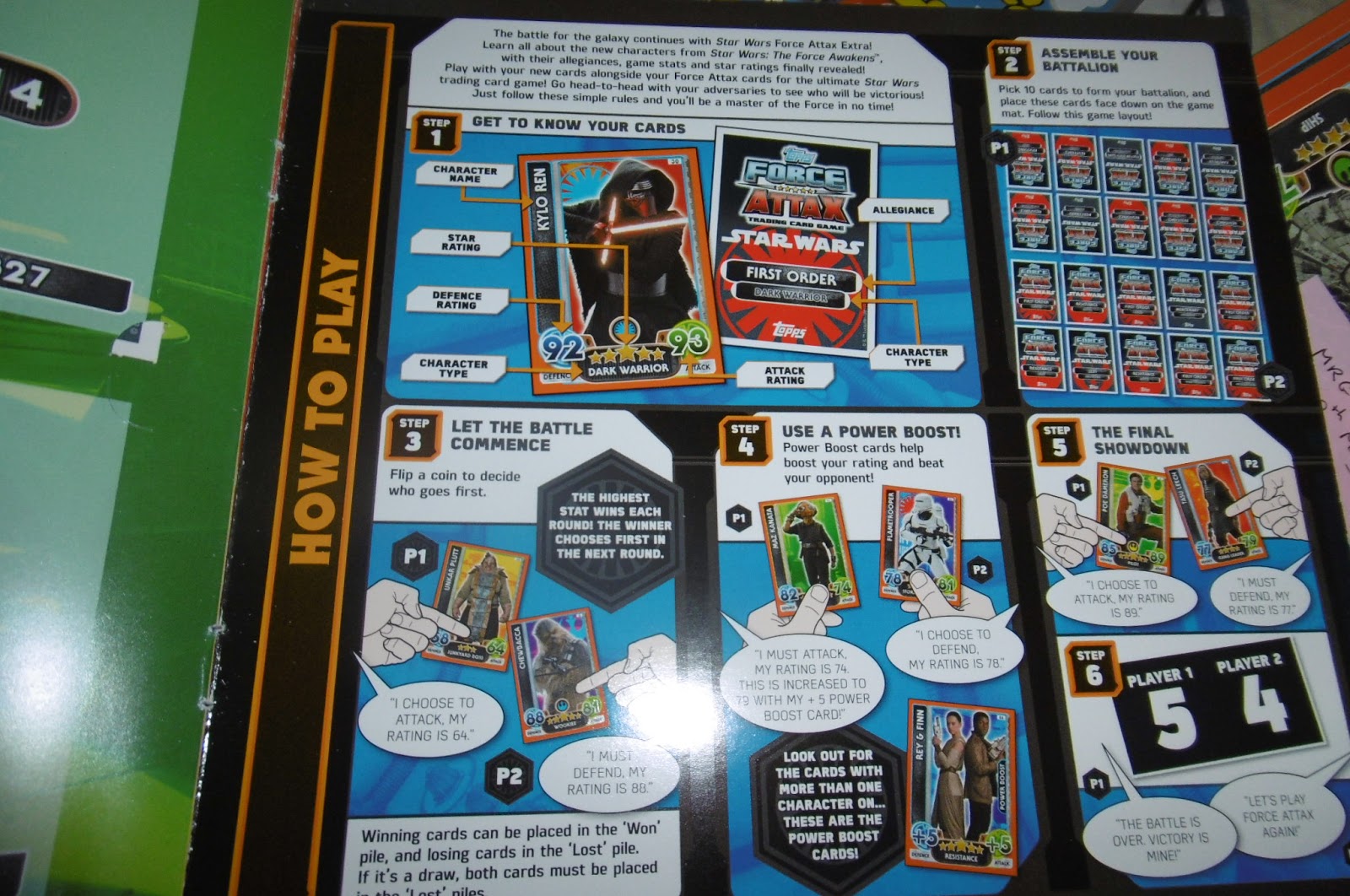 topps force attax booster