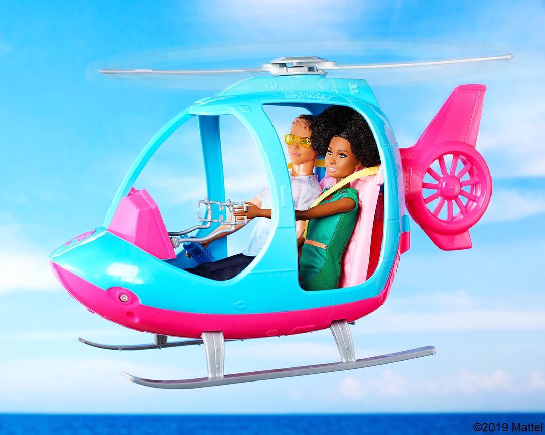 helicoptero barbie