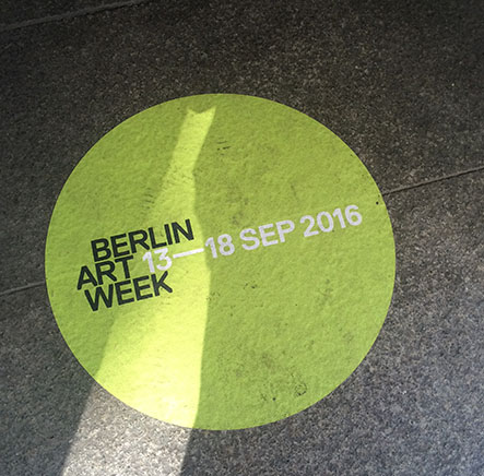 Erste Eindrücke: Berlin Art Week 2016
