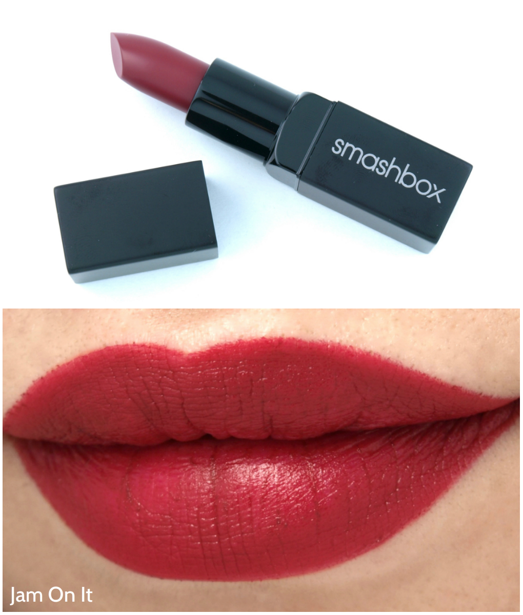 Smashbox InstaMatte Lipstick Transformer, "Get Fired" & "Jam On It" Be