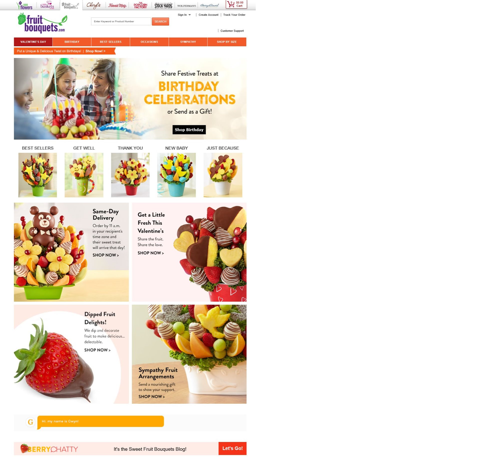 Fresh fruit delivery is fun with delicious fruit arrangements from