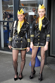 World stewardess Crews: Stewardess costume in fascination air show