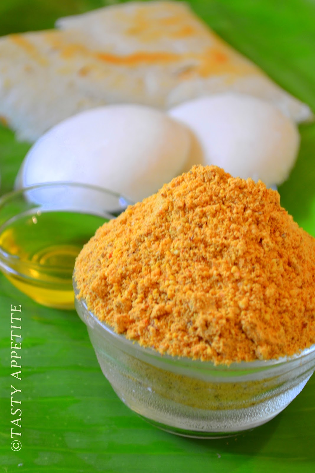 Idli Milagai Podi / Side Dish for Idly, Dosa
