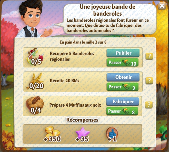 Farmville 2 Les Passionnés Farmville 2 Table de repas partagémission du 14/11/2017