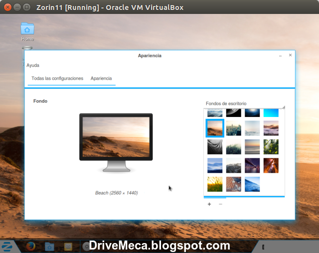 DriveMeca instalando Zorin OS 11 Core paso a paso