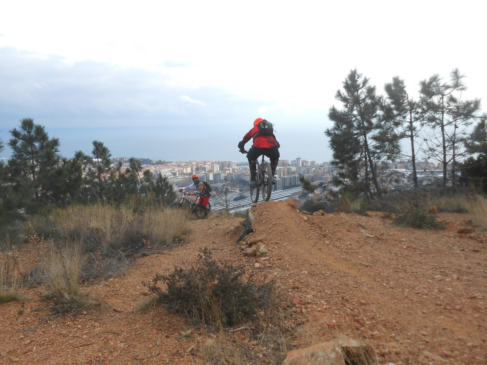 freeride sopra savona nella conca verde trail area