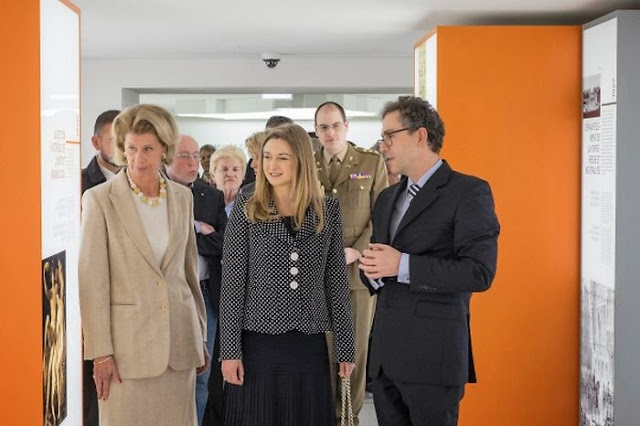 Crown Duchess Stephanie March 2013 took under his high patronage of the association and foundation Les Amis des Musées d'Art et d'Histoire Luxembourg