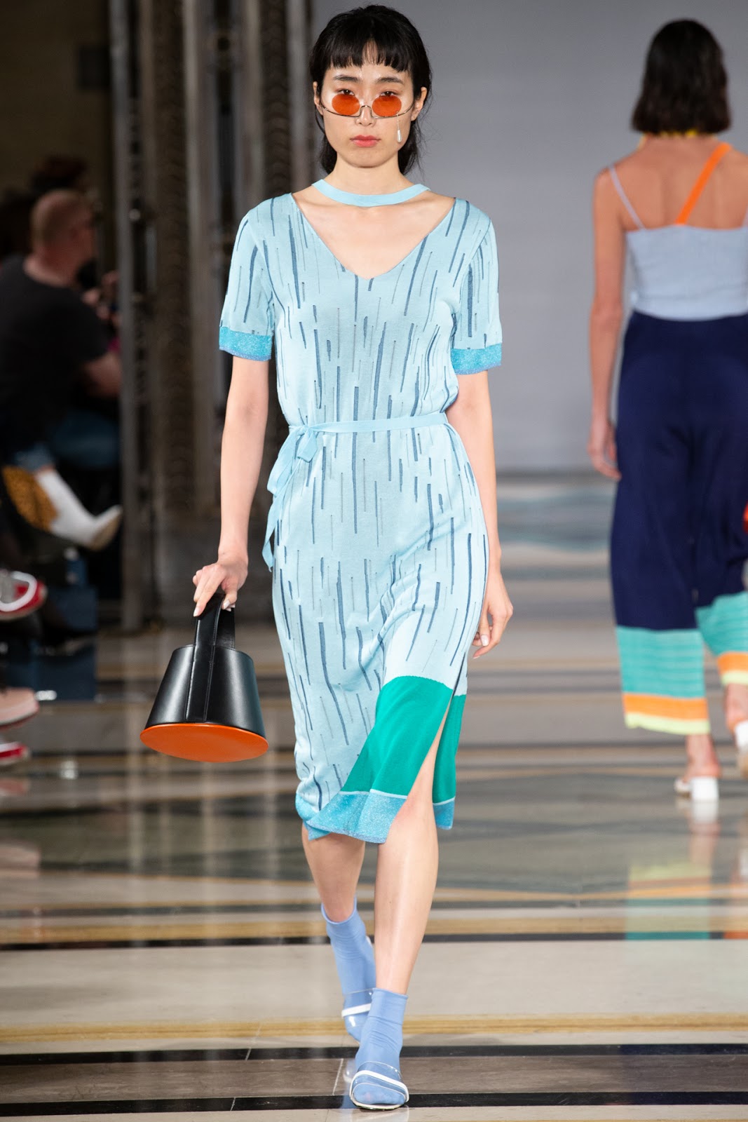 frumpy to funky: i-am-chen SS19 at Fashion Scout during London Fashion Week