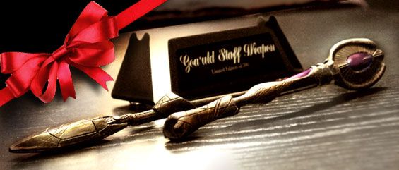 Stargate Zone: NEW Limited Edition Miniature Goa'uld Staff Weapon ...