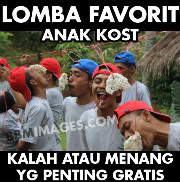 Lomba favorit anak kost