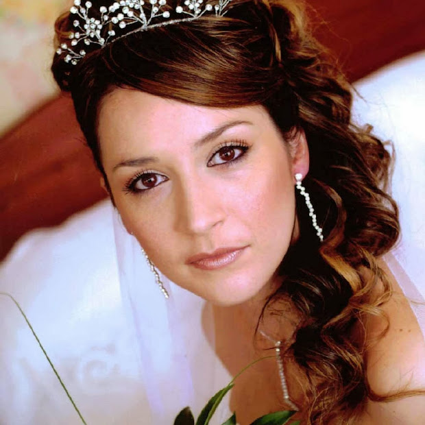 wedding hairstyles with tiara 2014