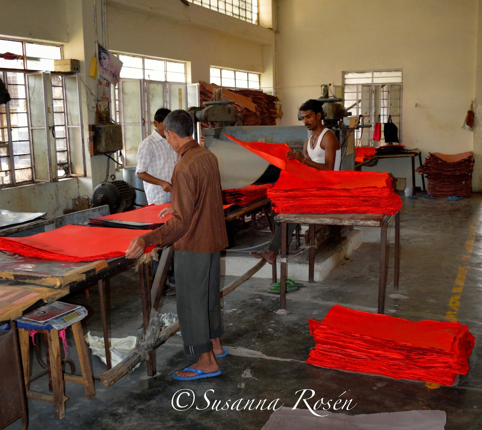 The House of Susanna / my life in India Handmade paper in Sanganer