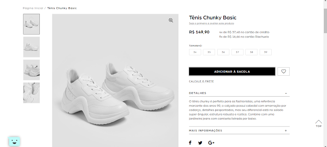 Tênis Chunky Basic