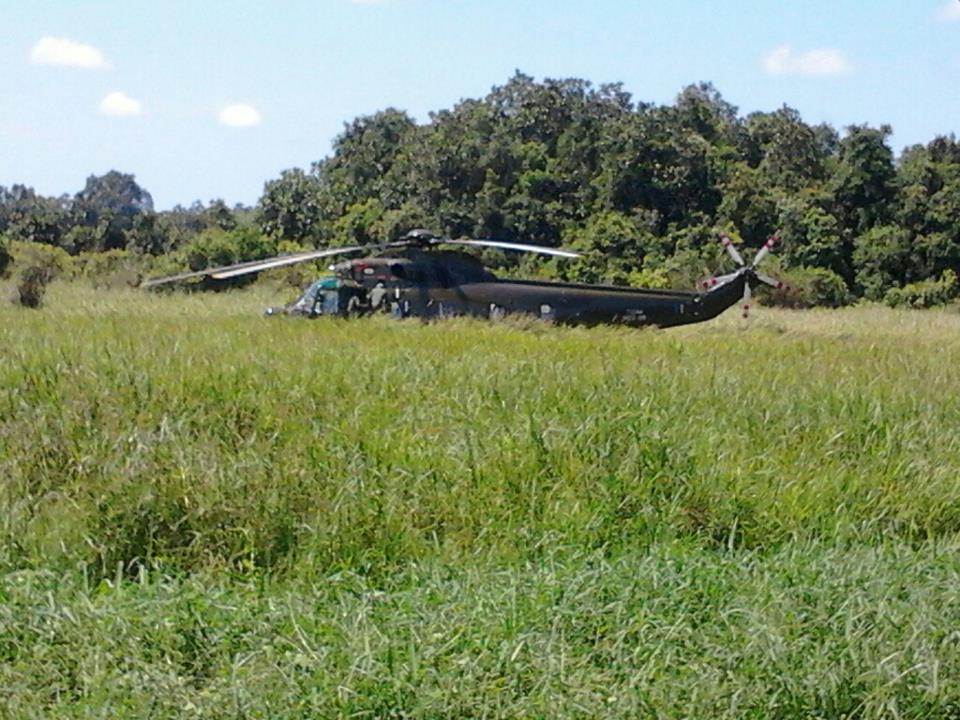 Secebis pemikiran...: Pesawat Nuri TUDM mendarat cemas di Jemoreng Sarawak