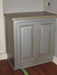 cabinets silver painting walls faux cabinet antique finish paint special looking knobs decorative office she very turned debbie each paintings