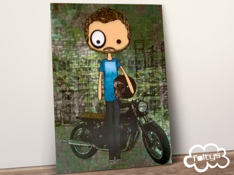 laminas personalizadas | custom prints | foltys vs jaime | handmade with <3