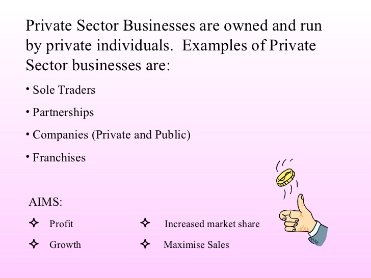 Different Types Of Sectors The Private Sector