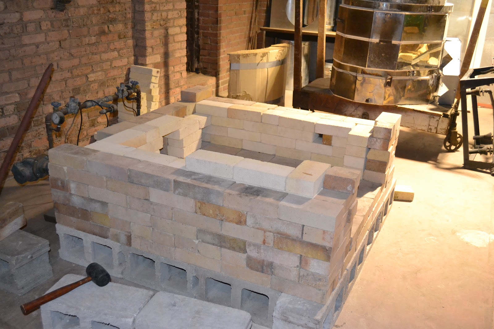 Jacob Grant Ceramics Building a GasFired Reduction Kiln at Wheel Art