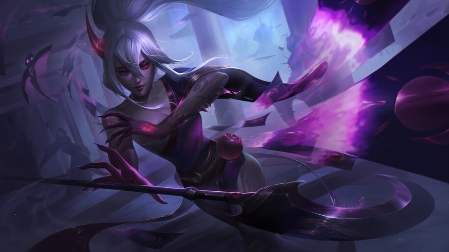 Janna, Blood Moon, LoL, 4K, #3.2014