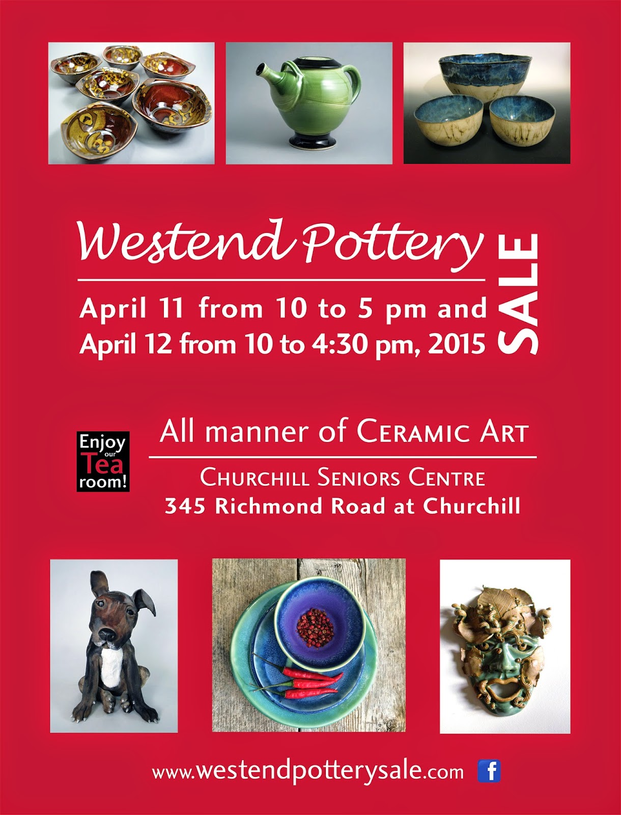 Jane's World 5th annual Westend Pottery Sale