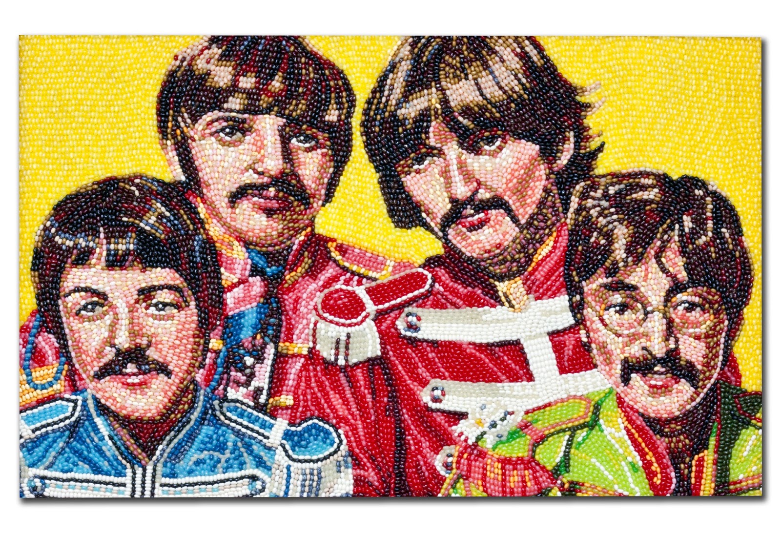 Not So Edible Jelly Bean Art On Exhibit