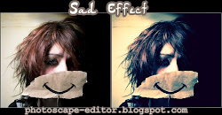 effect sad editor photoscape result