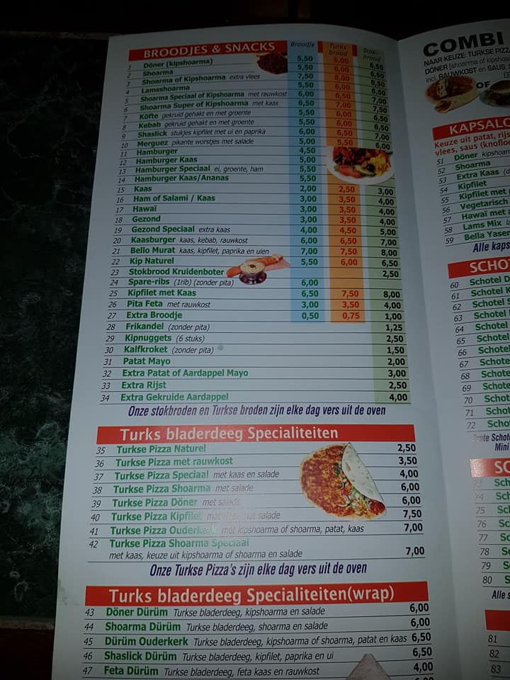 Bello Murat Pizzeria en Shoarma