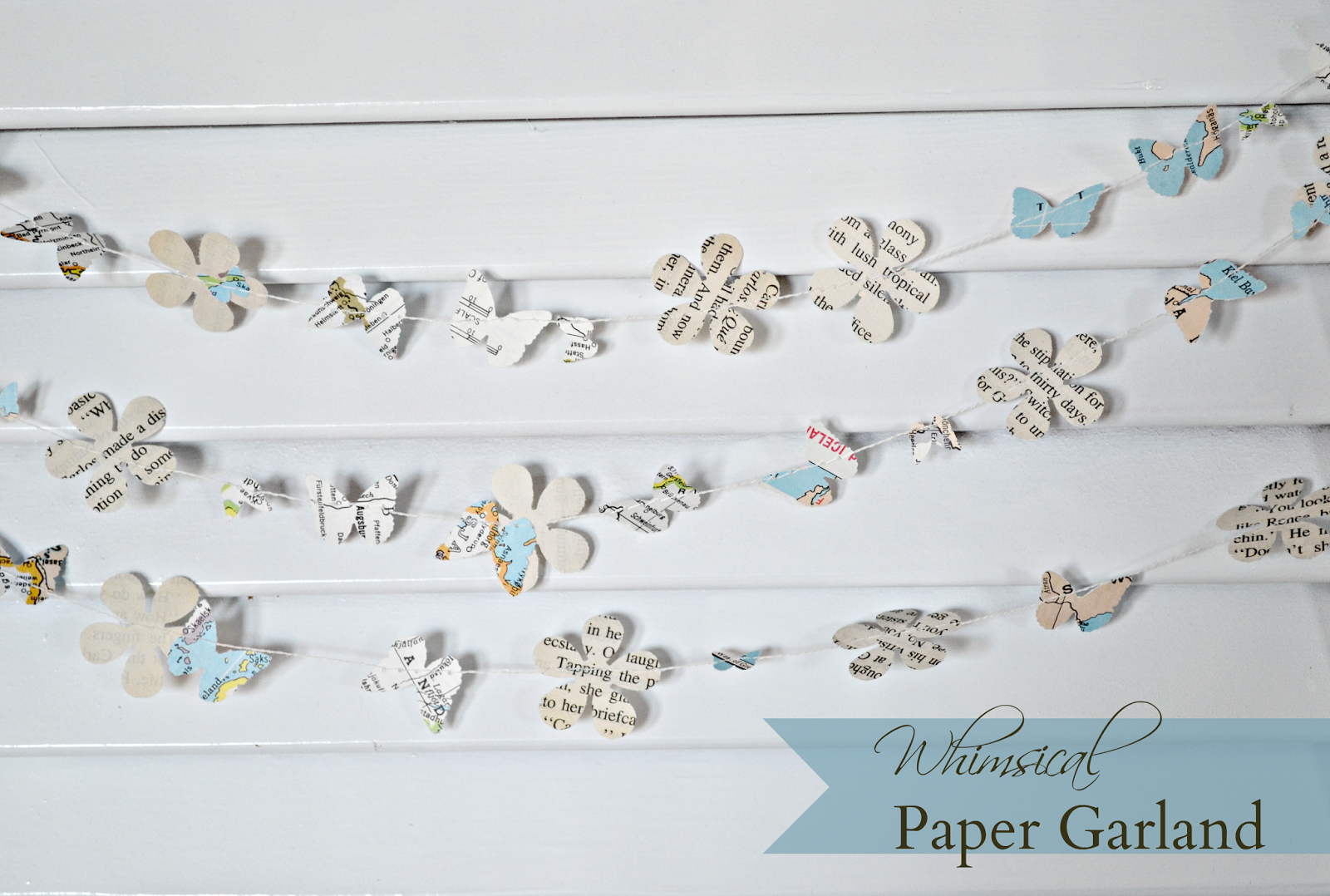 Paper Garland DIY – Kid Made Modern
