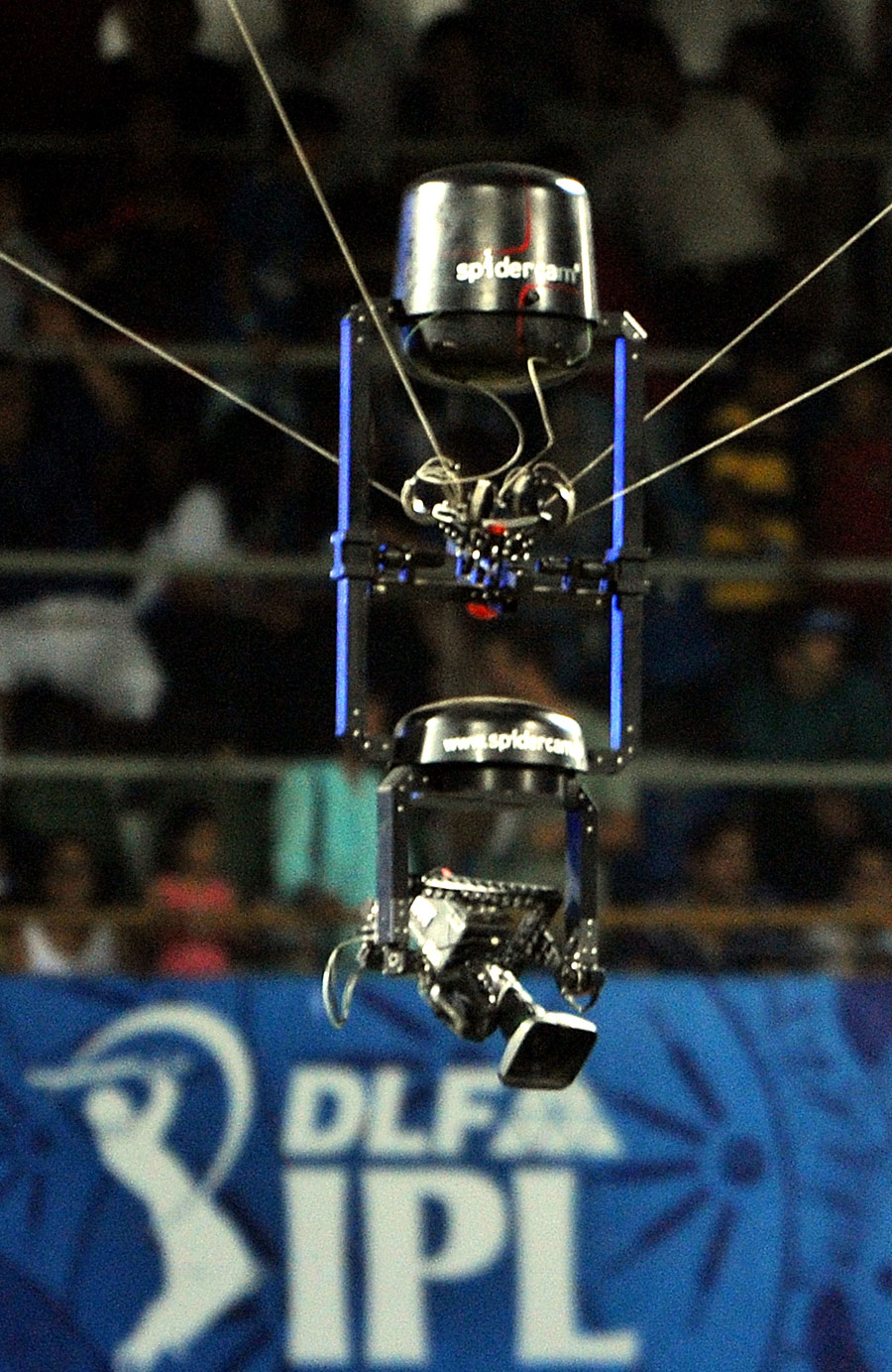 icc cricket news The spider cam in action in the IPL