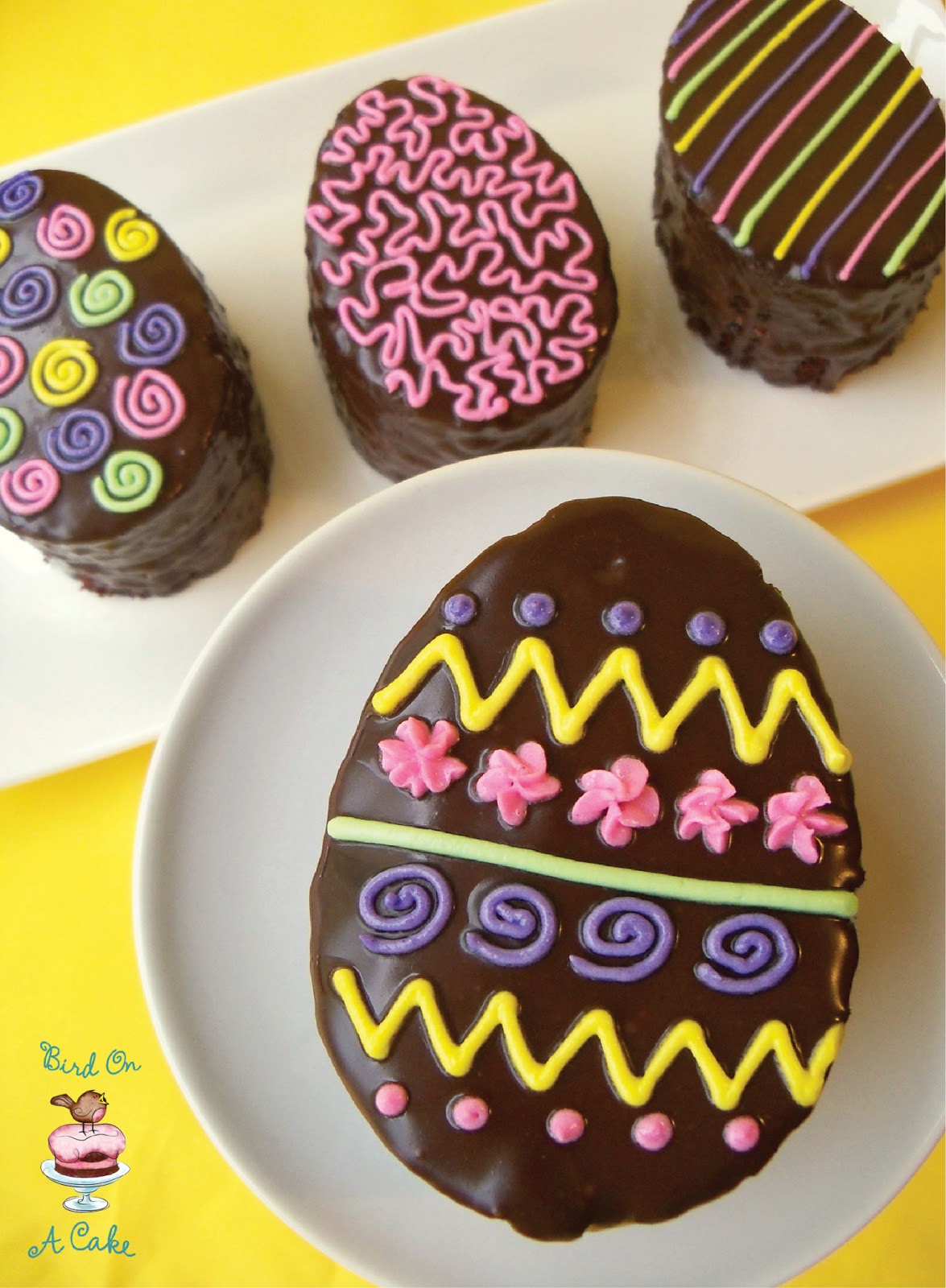 Easter Kit Kat Cake with Mini Eggs Rebecca Cakes & Bakes