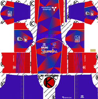 F.C. Tokyo FC東京 kits 2018 - Dream League Soccer Kits