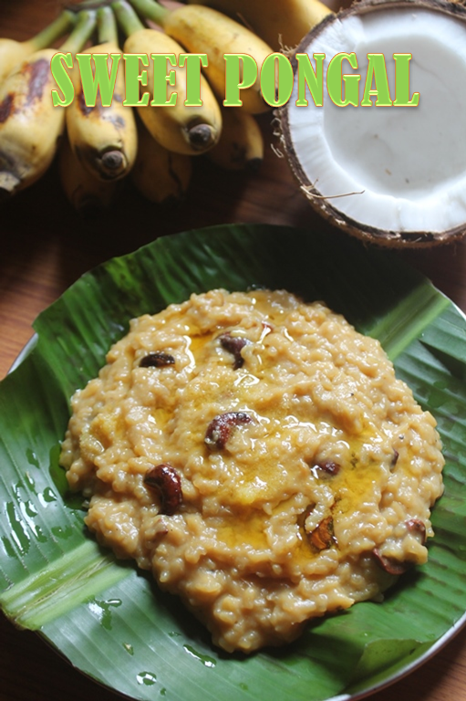 Sakkarai Pongal Recipe Sweet Pongal Recipe Yummy Tummy