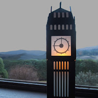 Light Up Big Ben - Cutting Thicker Cardstock