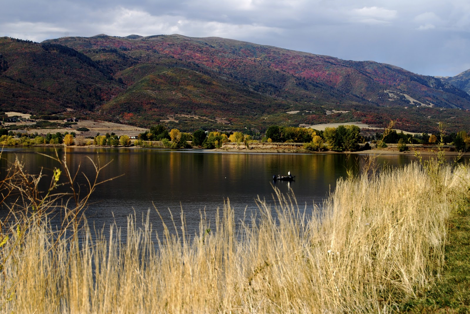 colors over Pineview Reservoir - Visit Ogden Valley Utah
