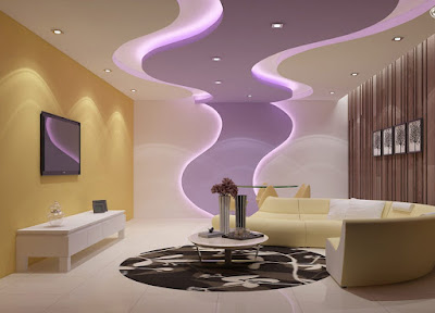 Cool Modern False Ceiling Designs For Living Room 2018