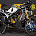 Yamaha RD350 σαν παραμύθι. Χρυσό και Carbon
