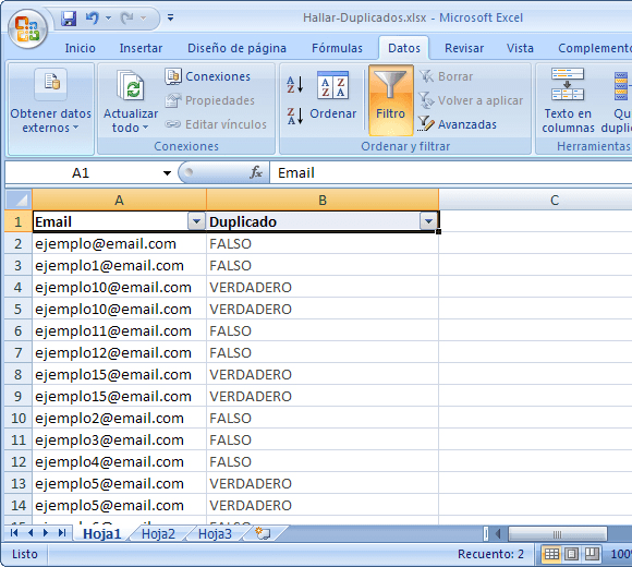 neo 2.0 - Hallar duplicados en Excel - 8