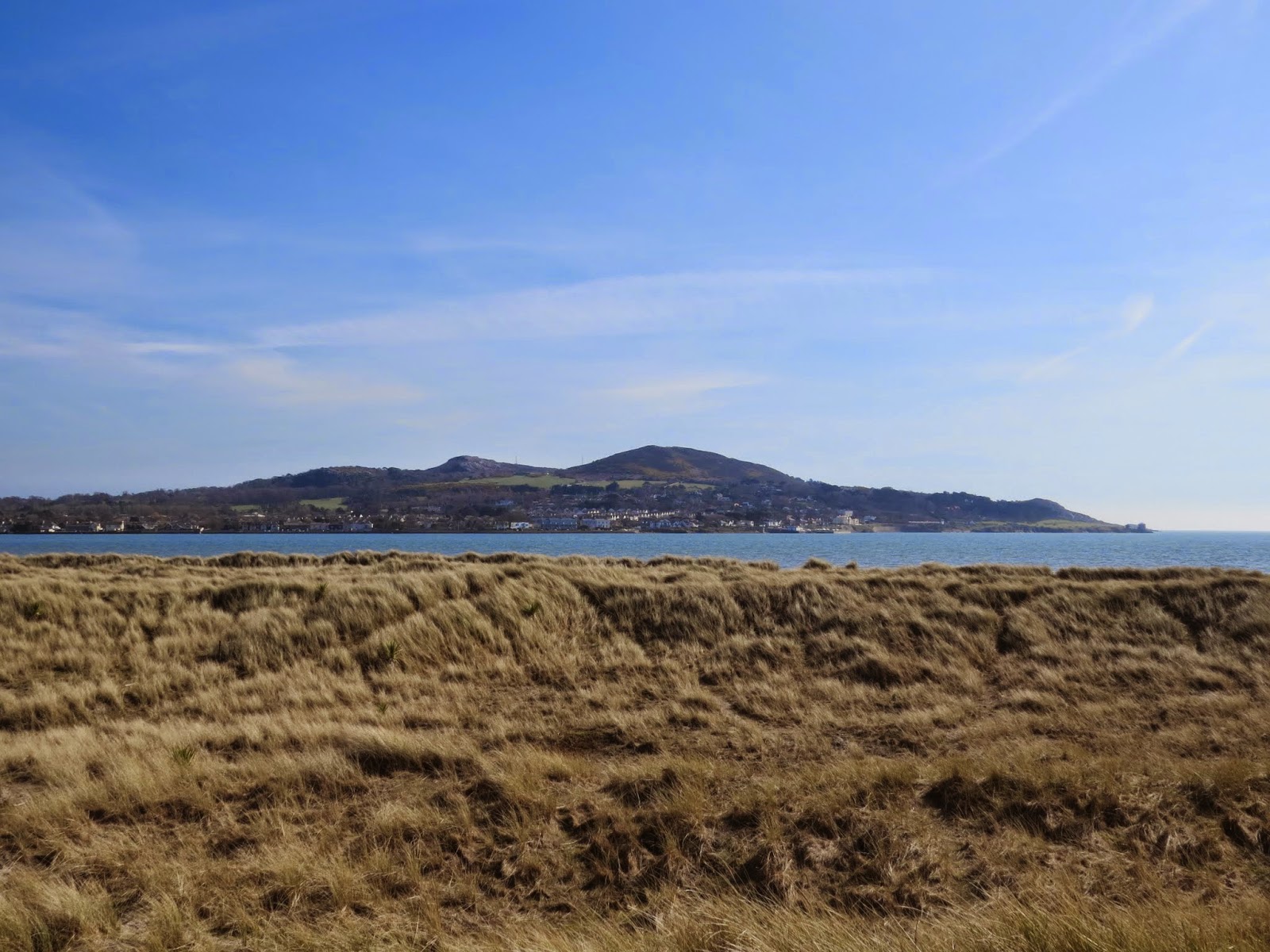 View of Howth Head from North Bull Island
