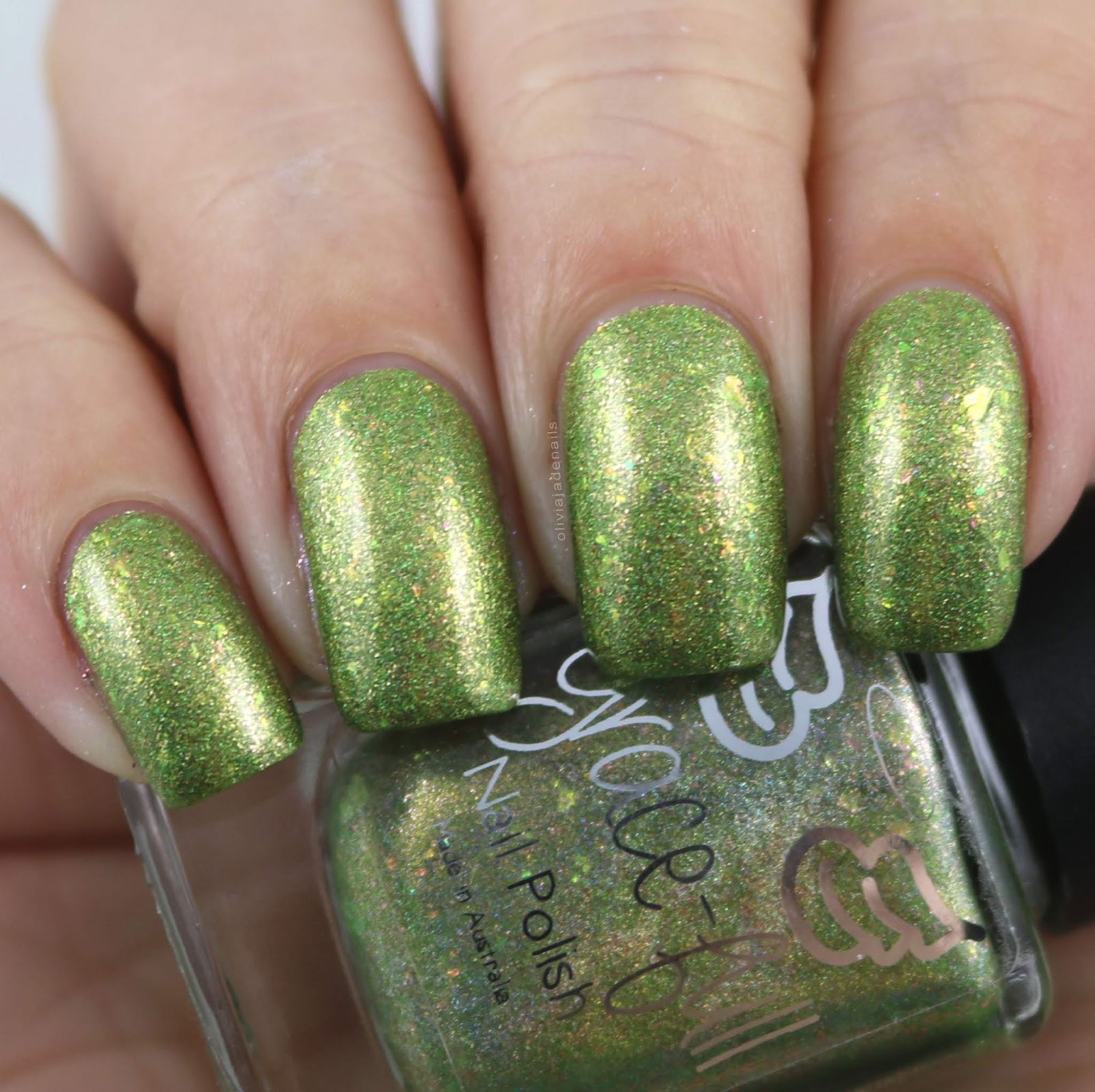 Grace-full Nail Polish Kiss A Prince swatched by Olivia Jade Nails