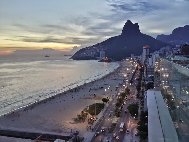 Blog Apaixonados por Viagens - Rio de Janeiro - Espaço 7zero6 - Pôr do So