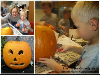 carving pumpkins for halloween