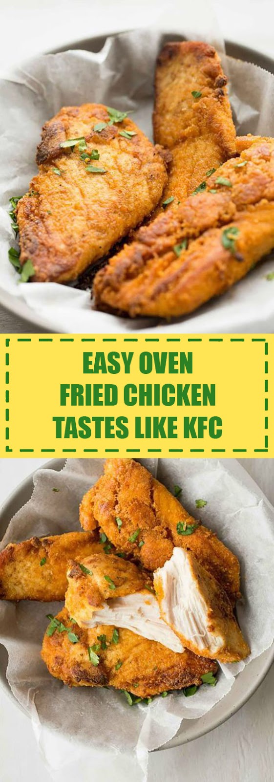 Oven Fried Chicken Tastes Like KFC Oven Fried Chicken Tastes Like KFC