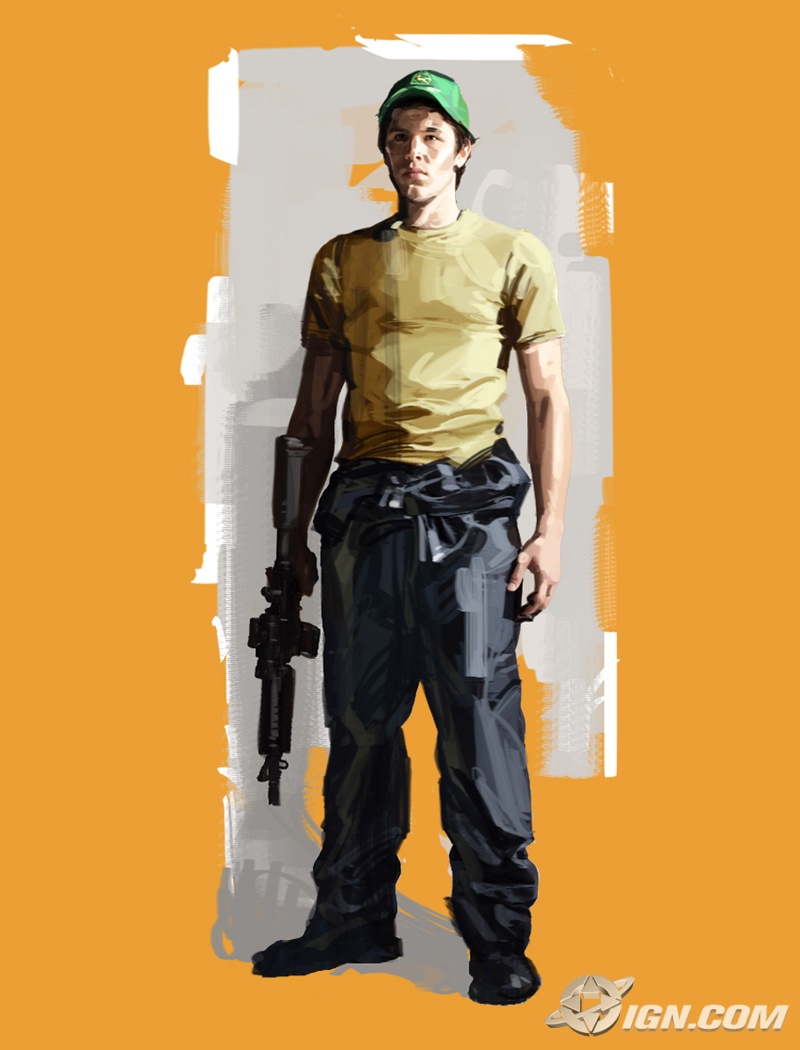 Ellis from Left 4 Dead 2 para GTA San Andreas
