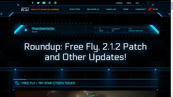 Star Citizen Free Fly Promo