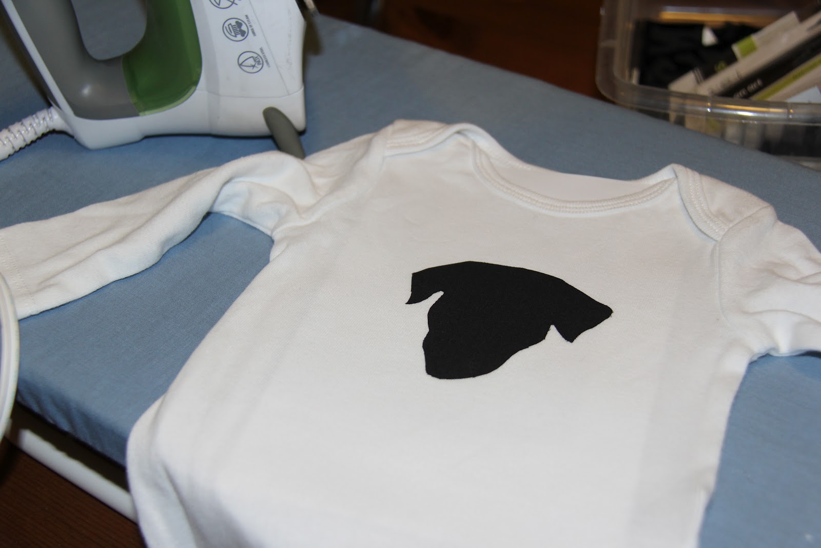 Silhouette onesie