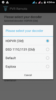 Using the dstv remote app