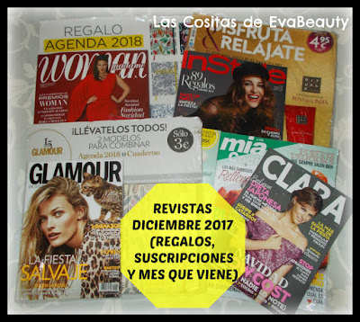 Revistas Diciembre 2017 (Regalos, suscripciones y mes que viene)