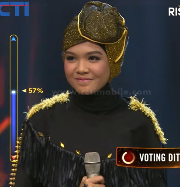 Anisa Cahayani Hasil Vote Rising Star Indonesia Tadi Malam 13 Februari 2017