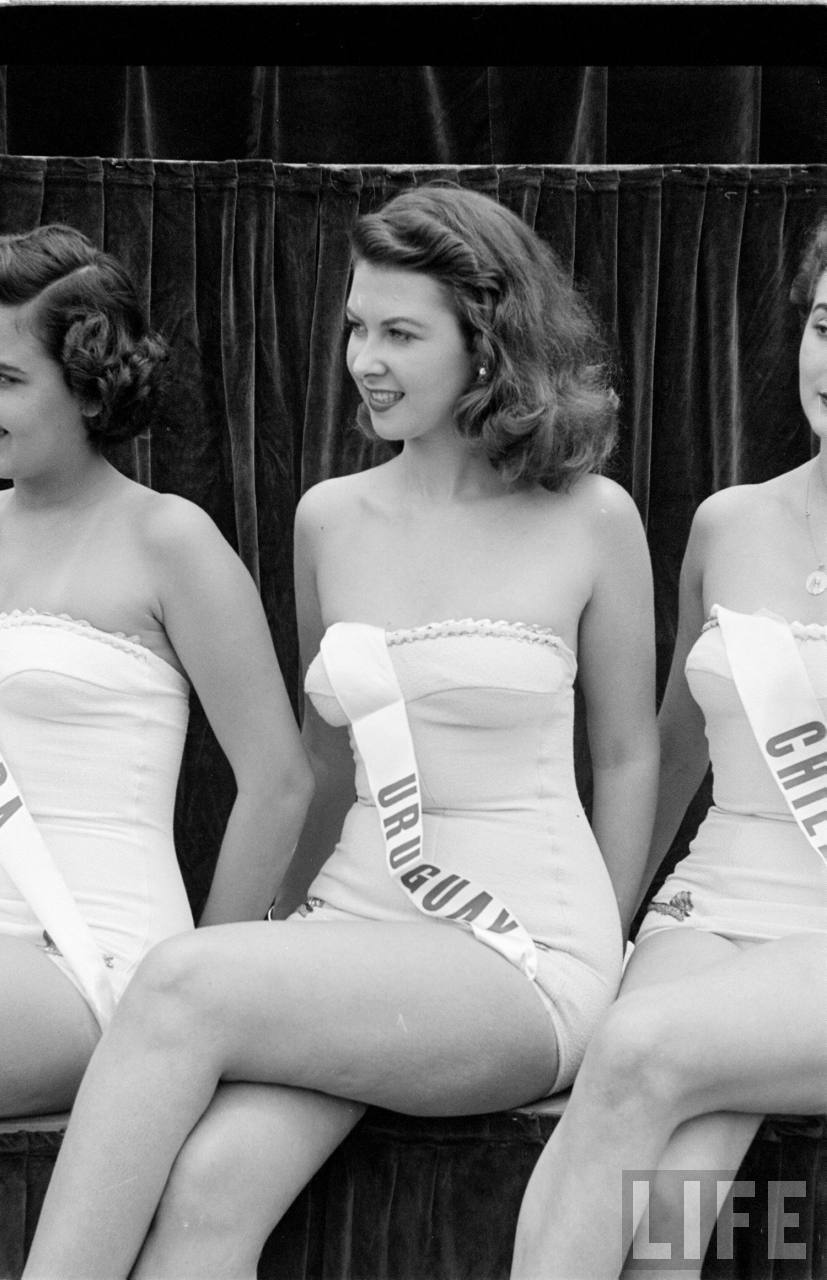 Stunning pageant photographs show the first ever Miss 