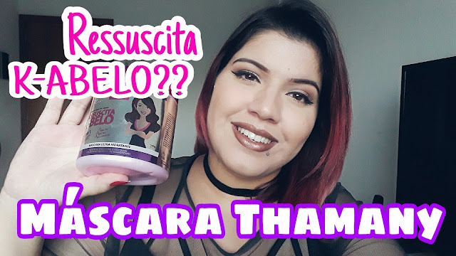 Máscara Ressuscita K-ABELO Thamany Cosméticos Máscara Ressuscita K-ABELO Thamany Cosméticos